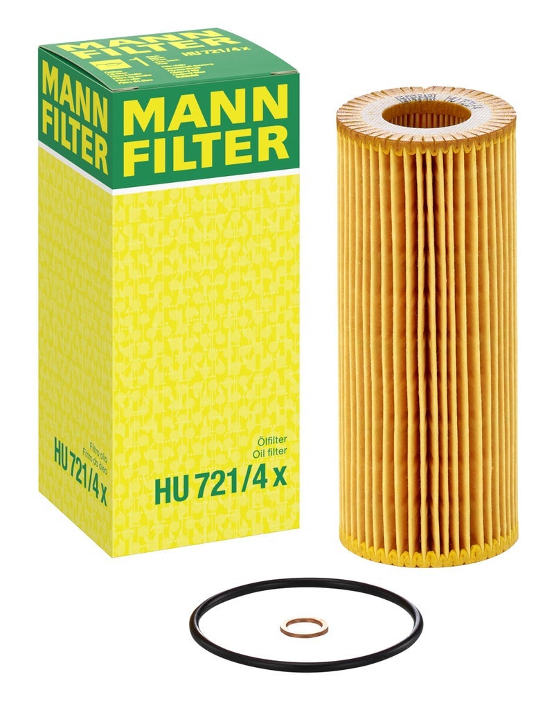 MANN FILTER MANN-FILTER HU 721/4 X Oil Filter - Cartridge - Image 1
